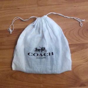 Blue coach card holder/ cash wallet